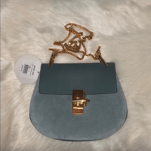Chloe Handbags - Chloe suede drew bag